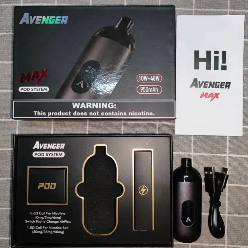 復仇者主機 注油式 40W 小主機 電子菸 88VIBE